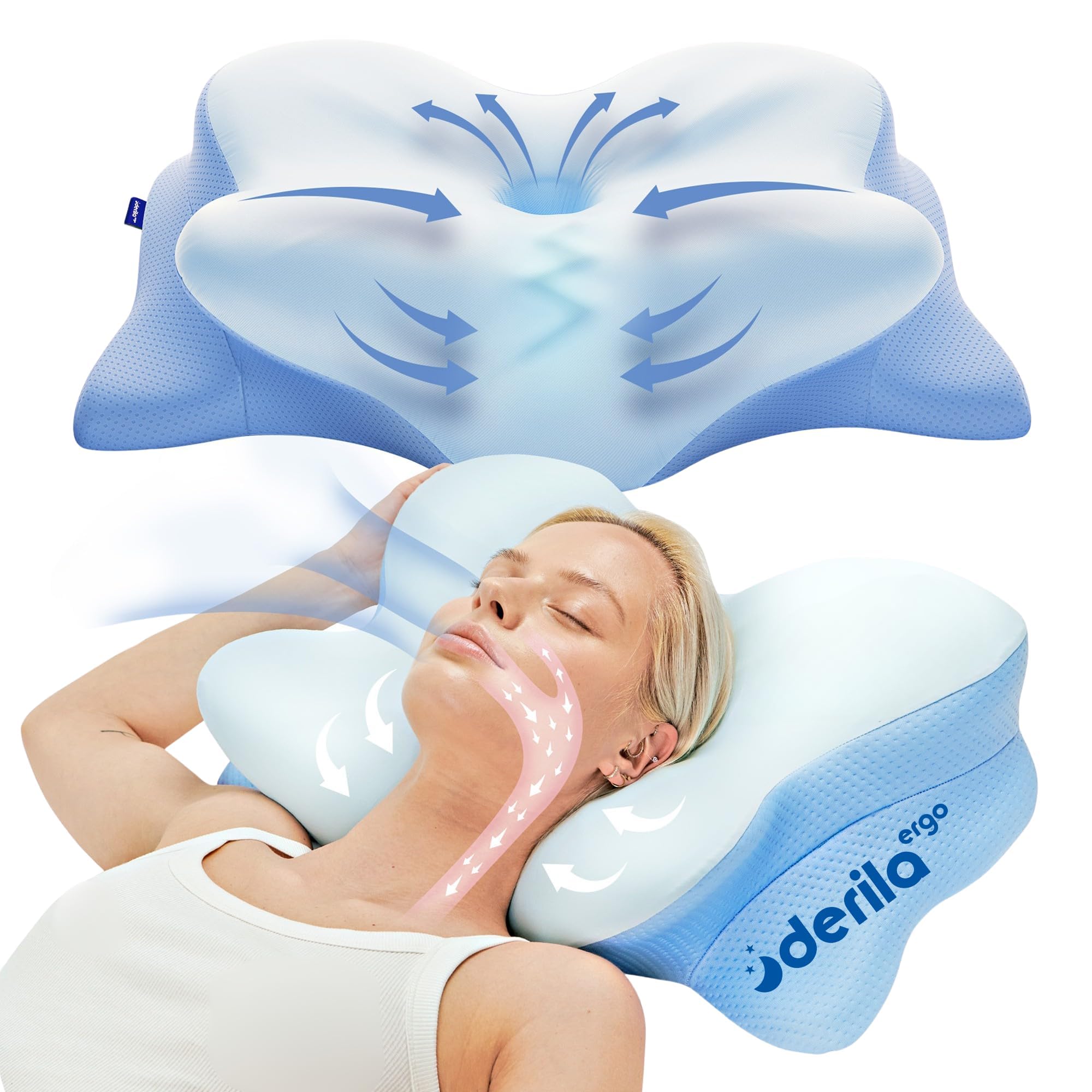 Breathable Bamboo Contour Pillow Case Cover Review